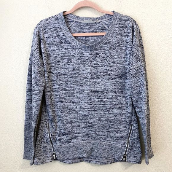 Athleta Sweater Womens Small Gray Pullover - Picture 1 of 9